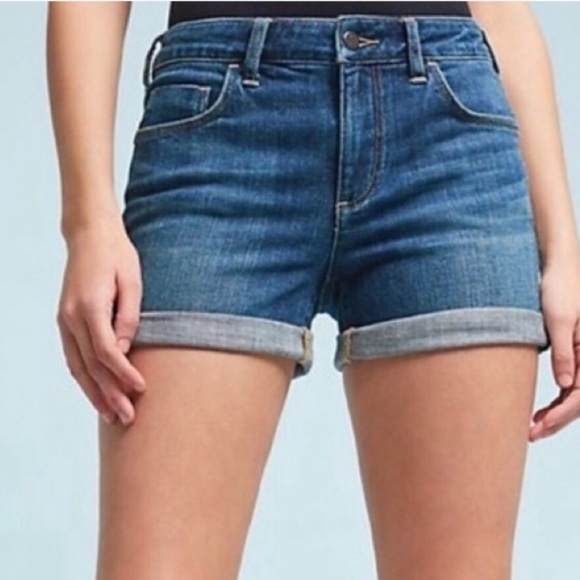 Anthropologie Pants - Anthro Pilcro Letterpress Jean shorts